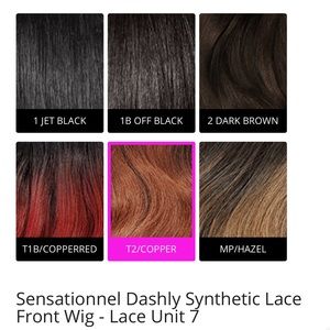 T2/Copper lace front